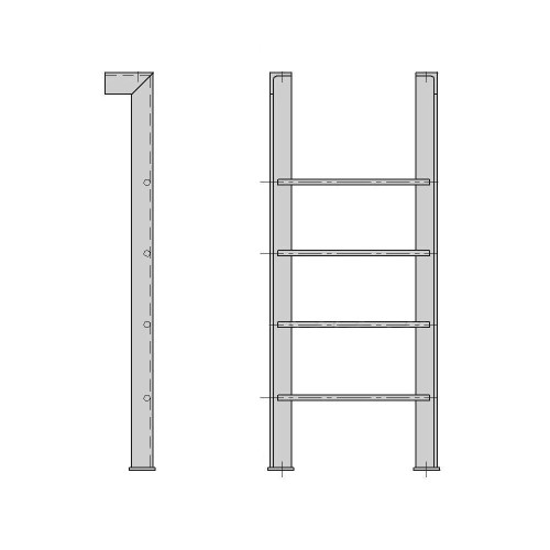 Стремянка СХ-82 8200 мм Серия 1.450.3-7.94 в Брянске